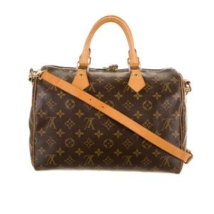 Louis Vuitton Monogram Speedy 30 Bandouliere